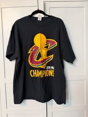 Cleveland Cavaliers 2016 NBA Champions Gildan T-Shirt Black XL Cleveland Clinic